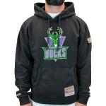 Mitchell & Ness NBA Worn Logo/Wordmark Hoody -Milwaukee Bucks