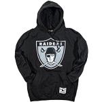 Sweats Mitchell and Ness noirs Las Vegas Raiders à capuche Taille M look fashion 