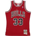 Maillots de basketball Mitchell and Ness rouges en jersey NBA Taille S look fashion pour homme 