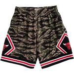 Shorts de sport Mitchell and Ness multicolores à motif tigres NBA Taille S look fashion pour homme 