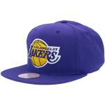 Snapbacks Mitchell and Ness violettes Lakers Tailles uniques pour homme 