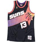 Maillots de basketball Mitchell and Ness noirs en polyester NBA Taille L look fashion pour homme 