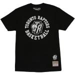 T-shirts à imprimés Mitchell and Ness noirs à logo en coton NBA Taille L 