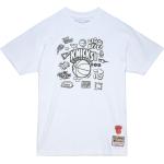 T-shirts Mitchell and Ness blancs en coton à motif New York NBA Taille M look sportif 
