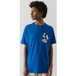 Mitchell & Ness Tee Shirt La Lakers Embroidered bleu electric/beige s homme