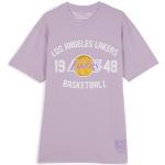Mitchell & Ness Tee Shirt Lakers Team Logo violet xl homme