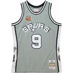 Maillots de basketball Mitchell and Ness gris en fil filet NBA Taille S pour homme 