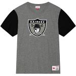 T-shirts Mitchell and Ness gris Las Vegas Raiders Taille XL 