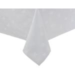 Mitre Nappe Blanche Coton Motifs Feuilles 1350 x 1780 mm - blanc textile 0645760291826