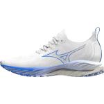 Chaussures de running Mizuno Wave blanches Pointure 43 look fashion pour homme en promo 