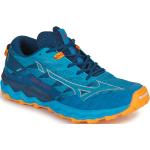 Chaussures de running Mizuno Wave Daichi bleues Pointure 46,5 avec un talon jusqu'à 3cm pour homme en promo 