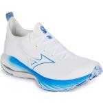 Chaussures de running Mizuno Wave blanches légères Pointure 46,5 avec un talon jusqu'à 3cm pour homme en promo 