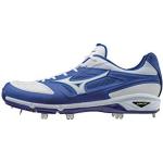 Chaussures de baseball Mizuno Dominant blanches Pointure 47 look fashion pour homme 