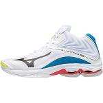 Chaussures de volley-ball Mizuno blanches Pointure 47 look fashion pour homme 