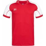 Maillots de volley-ball Mizuno Pro rouges en polyester Taille M 