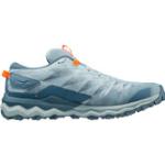 Mizuno - Wave Daichi 7 - Chaussures de trail - UK 7,5 | EU 41 - forget me not / provincial blue / light orange