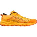 Chaussures de running Mizuno Wave Daichi orange en caoutchouc en gore tex à lacets Pointure 46 look fashion pour homme 