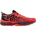 Chaussures de running Mizuno Wave Daichi rouges en caoutchouc à lacets Pointure 41 look fashion pour homme en promo 