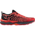 Chaussures de running Mizuno Wave Daichi rouges en caoutchouc à lacets Pointure 44 look fashion pour homme 