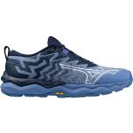 Chaussures de running Mizuno Wave Daichi bleues en caoutchouc à lacets Pointure 40 look fashion pour femme en promo 