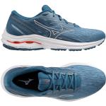 Chaussures de running Mizuno Wave Equate bleues en caoutchouc respirantes Pointure 47 pour homme en promo 