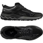 Chaussures de running Mizuno Wave Ibuki noires en caoutchouc respirantes Pointure 42 pour homme en promo 