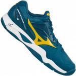Chaussures de tennis  Mizuno Wave bleues en caoutchouc Pointure 41 pour homme 