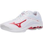 Chaussures de volley-ball Mizuno Wave Lightning Z6 blanches légères Pointure 36,5 look fashion pour femme 
