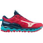 Chaussures de running Mizuno Wave Mujin rouges en caoutchouc Pointure 39 look fashion pour femme en promo 