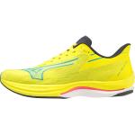 Chaussures de running Mizuno Wave Rebellion jaunes en caoutchouc Pointure 44,5 look fashion pour homme en promo 