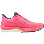 Chaussures de running Mizuno Wave Rebellion roses en caoutchouc Pointure 40 pour femme en promo 