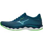 Chaussures de running Mizuno Wave Sky bleues Pointure 41 look fashion pour homme en promo 