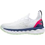 Chaussures de running Mizuno Wave Sky blanches légères Pointure 40 pour homme en promo 
