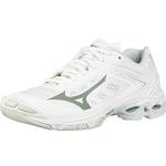 Chaussures de volley-ball Mizuno Wave Lightning Z5 blanches légères Pointure 43 look fashion pour femme 