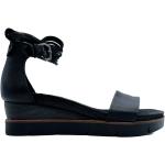 Sandales compensées Mjus noires Pointure 40 look fashion pour femme 