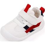 Chaussures rouges en cuir anti glisse Pointure 20 look fashion pour bébé 