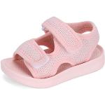 Sandales d'été roses en fil filet respirantes à bouts ouverts Pointure 21 look fashion pour bébé 