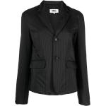 Vestes de costume Maison Martin Margiela noires à rayures en viscose Taille XL pour femme en promo 
