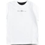 T-shirts à col rond Maison Martin Margiela blancs Taille 10 ans pour fille de la boutique en ligne Miinto.fr avec livraison gratuite 