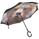 Parapluies pliants noirs à motif ours Taille M look fashion 