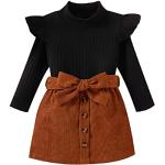 Robes plissées orange à paillettes look fashion pour fille de la boutique en ligne Amazon.fr 