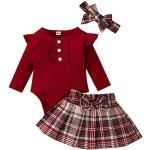 Robes de cérémonie rouges à paillettes Taille 4 ans look fashion pour fille de la boutique en ligne Amazon.fr 