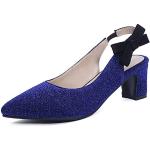 Sandales bleues Pointure 42 look fashion pour femme 