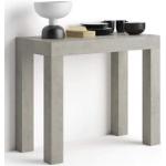 Tables console Mobili Fiver grises extensibles 