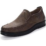 Chaussures casual marron respirantes Pointure 38 look casual pour homme 