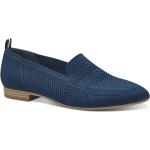 Chaussures casual Jana bleues en textile Pointure 37 avec un talon entre 5 et 7cm look casual pour femme en promo 