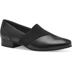 Chaussures casual Jana noires avec un talon entre 5 et 7cm look casual pour femme en promo 