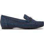 Chaussures casual Marco Tozzi bleu marine en nubuck Pointure 36 look casual pour femme 