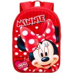 Sacs à dos rouges Mickey Mouse Club Minnie Mouse rembourrés pour enfant 