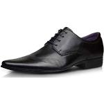 Mode Hommes Neuf Cuir Noir Chaussures Habillée élégant Robe taille UK 6 7 8 9 10 11 - Homme, Noir, 41 EU